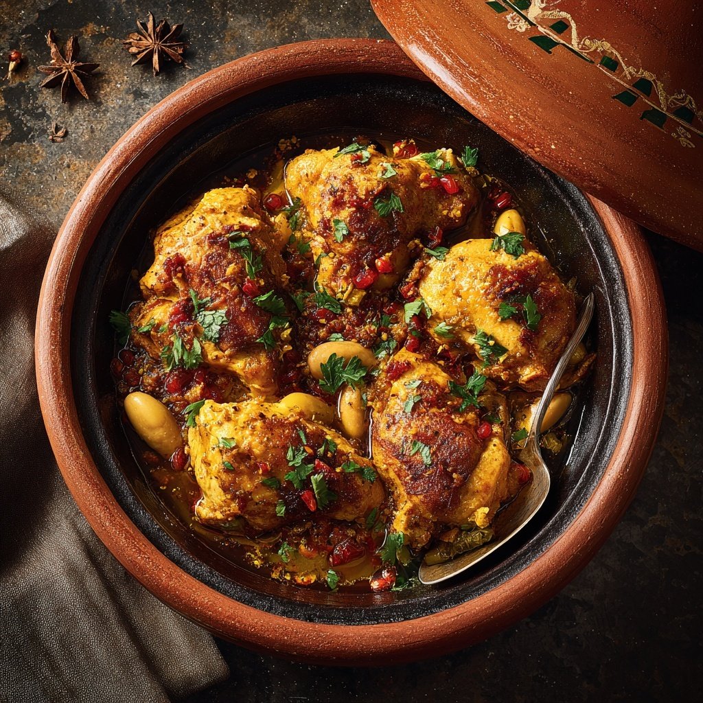 Global Flavors Moroccan Chicken Tagine