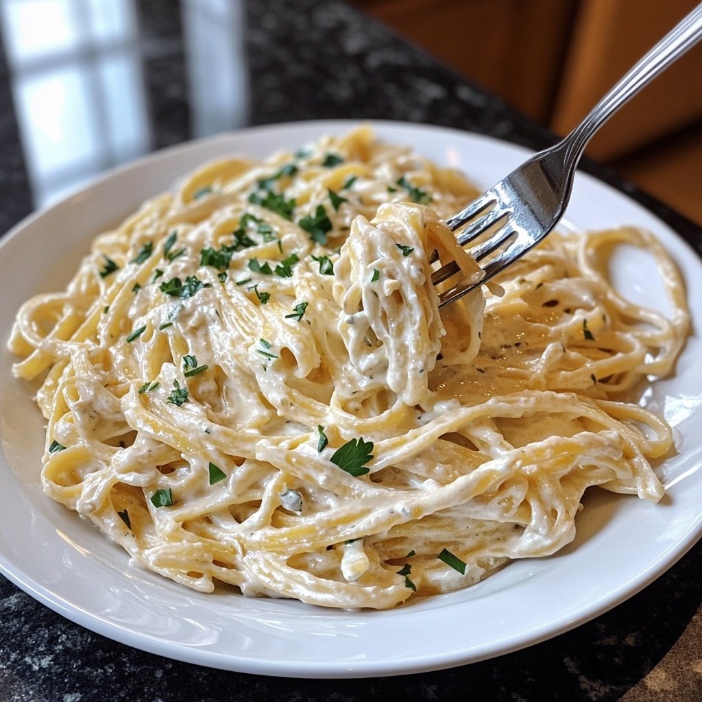 One-Pot Creamy Garlic Pasta