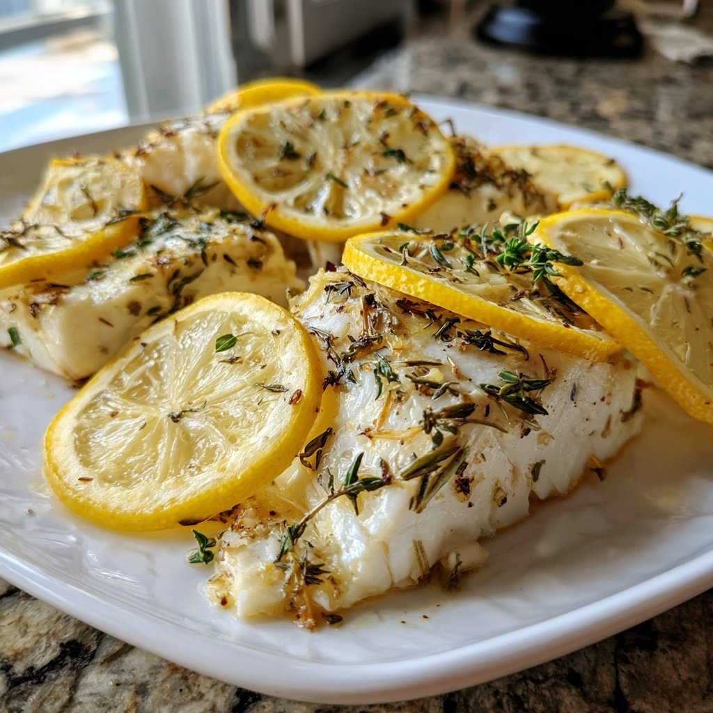 Healthy & Light Lemon Grilled Fish Plate