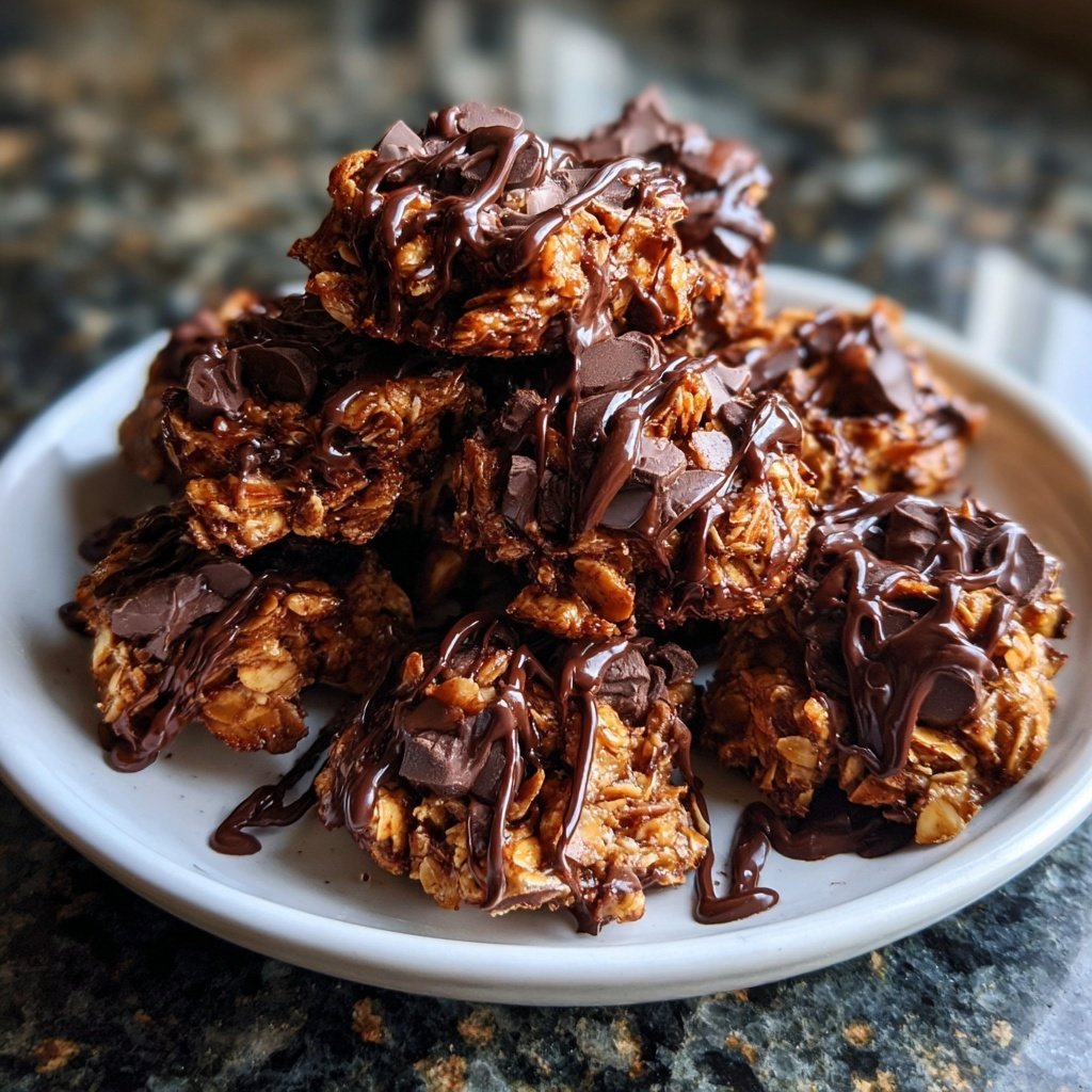Chocolate Almond Butter Clusters