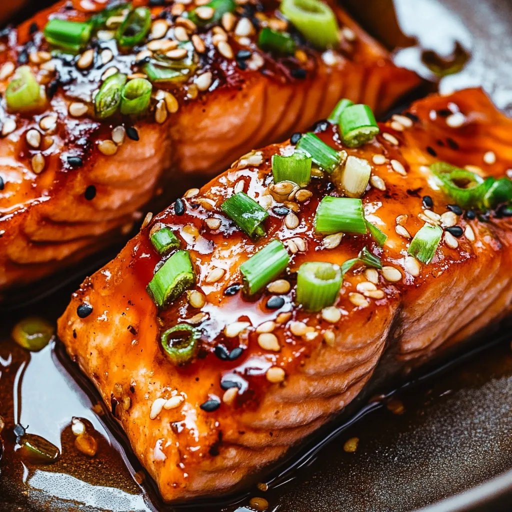 Baked Teriyaki Salmon