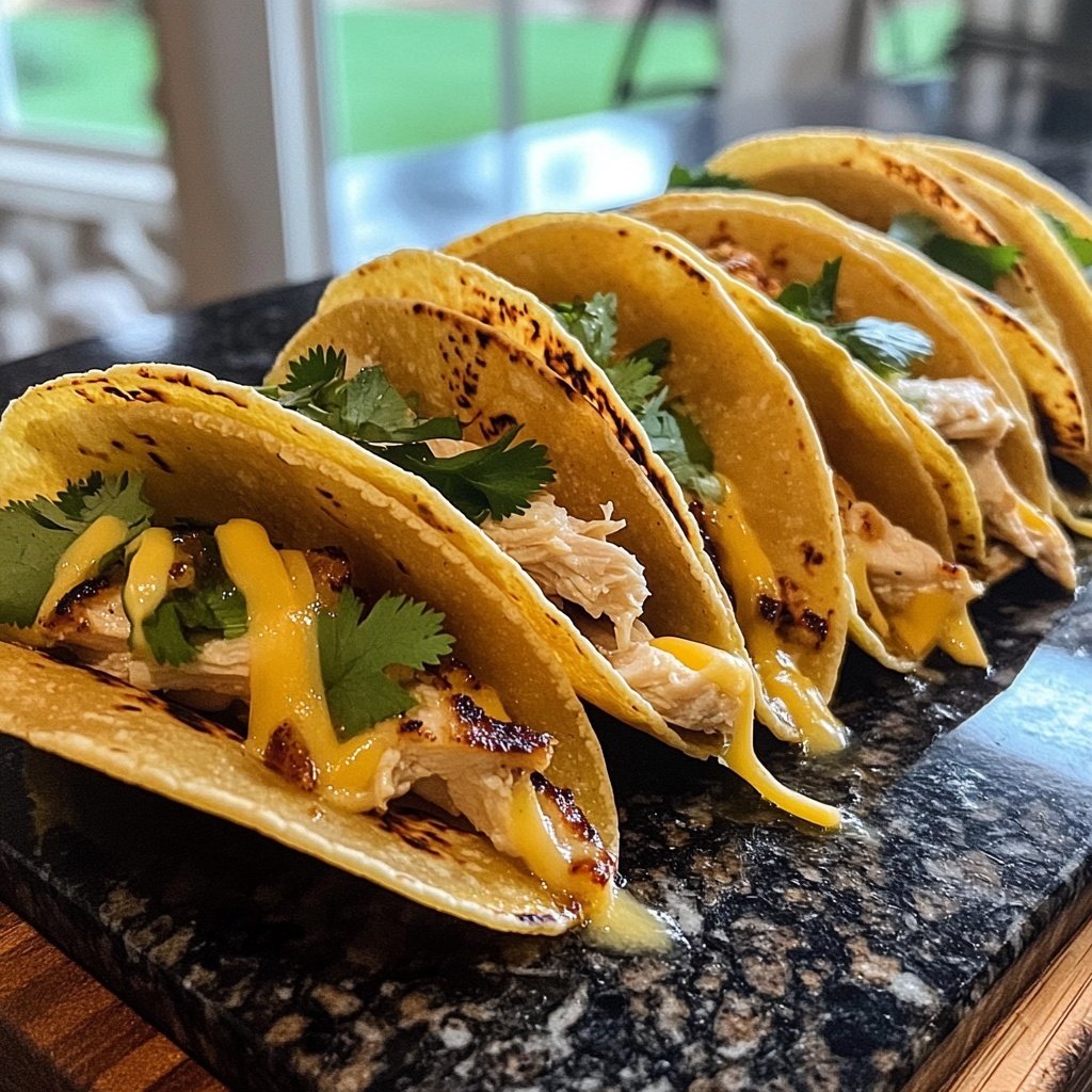 Comforting Chicken Tacos Recipe