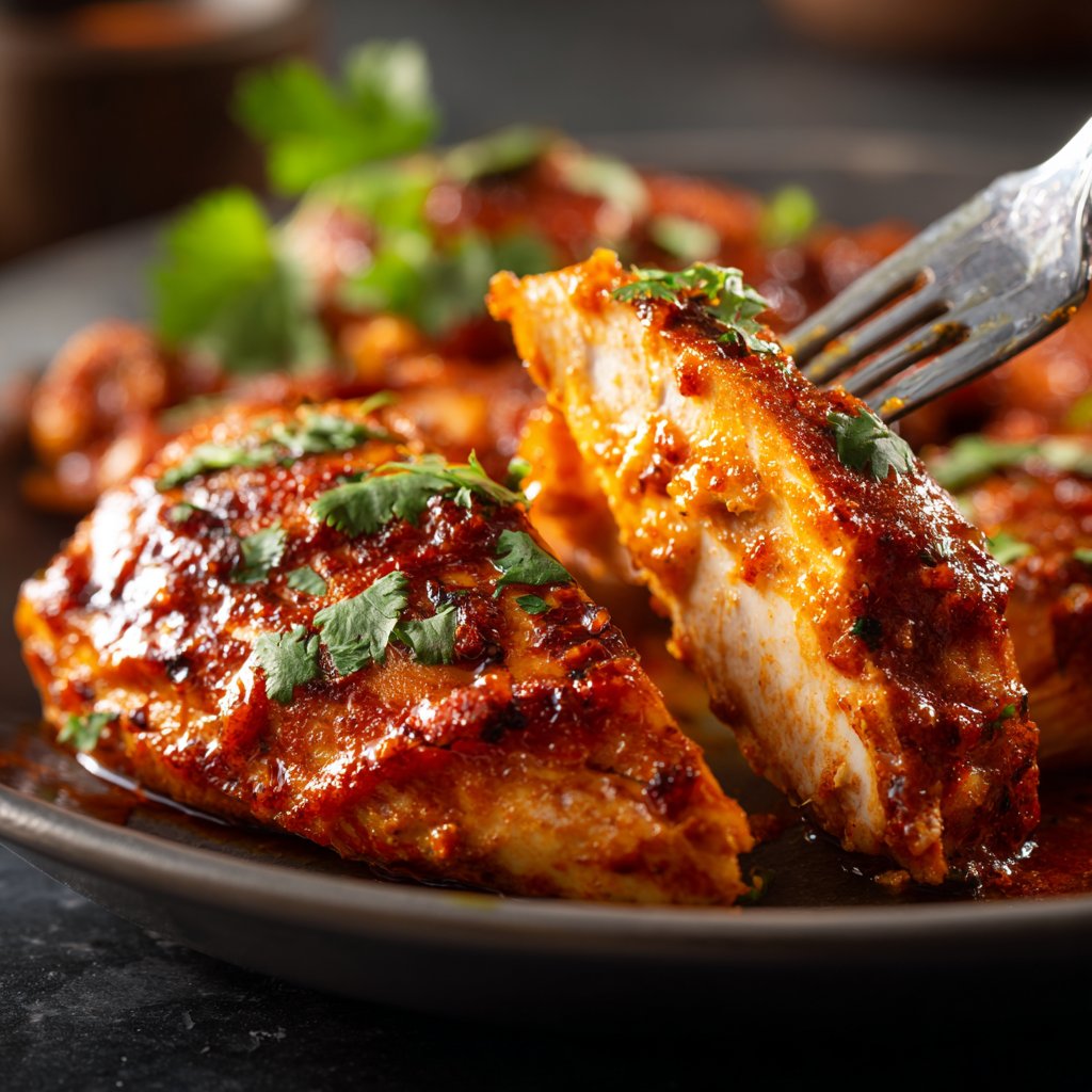 Spicy Slow Cooker Chicken Breast for Meal Prep