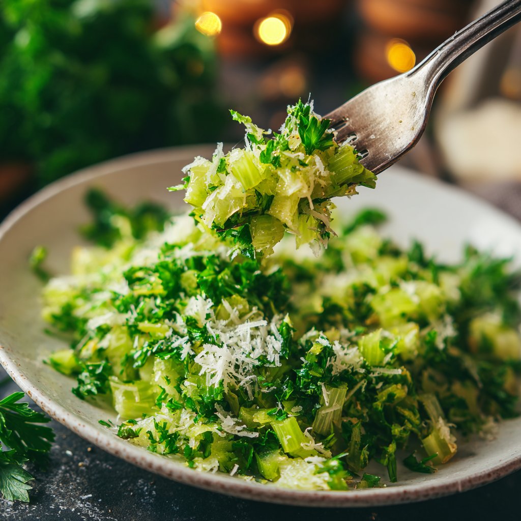 Celery Salad With Parmesan And Lemon