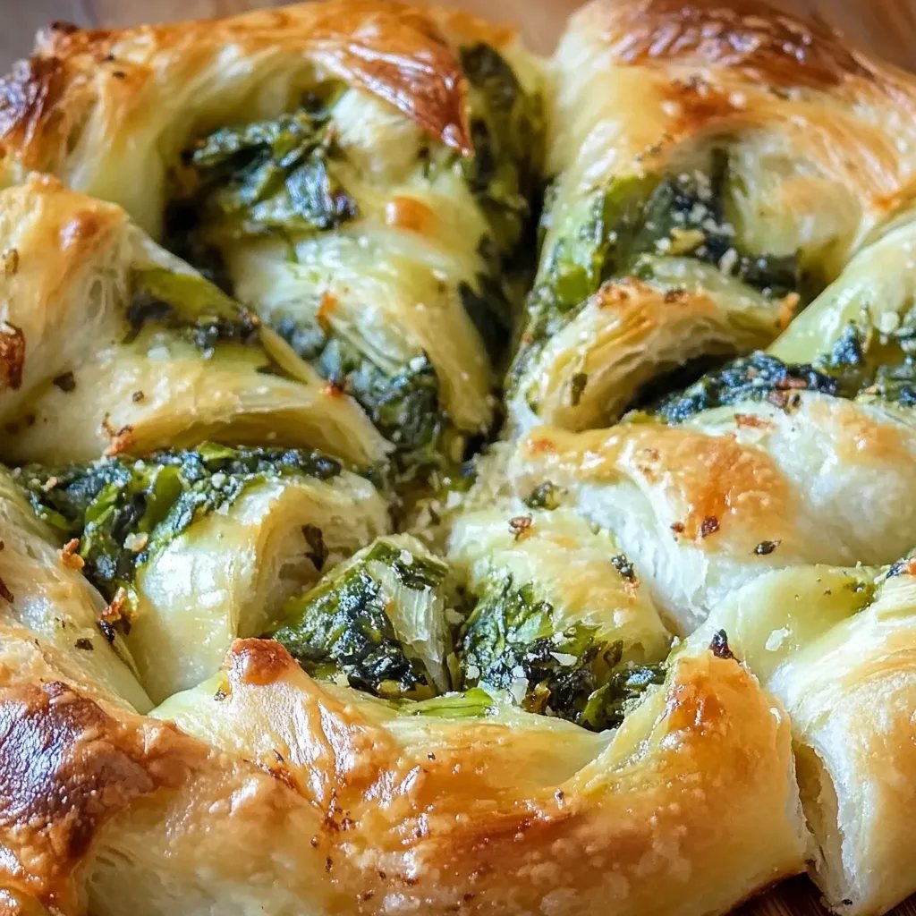 Spinach Artichoke Swirls