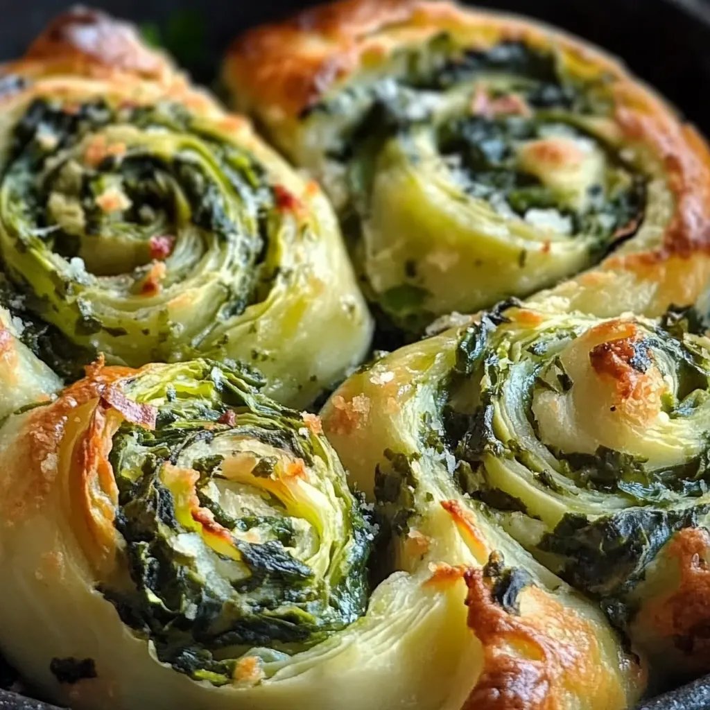 Spinach Artichoke Swirls
