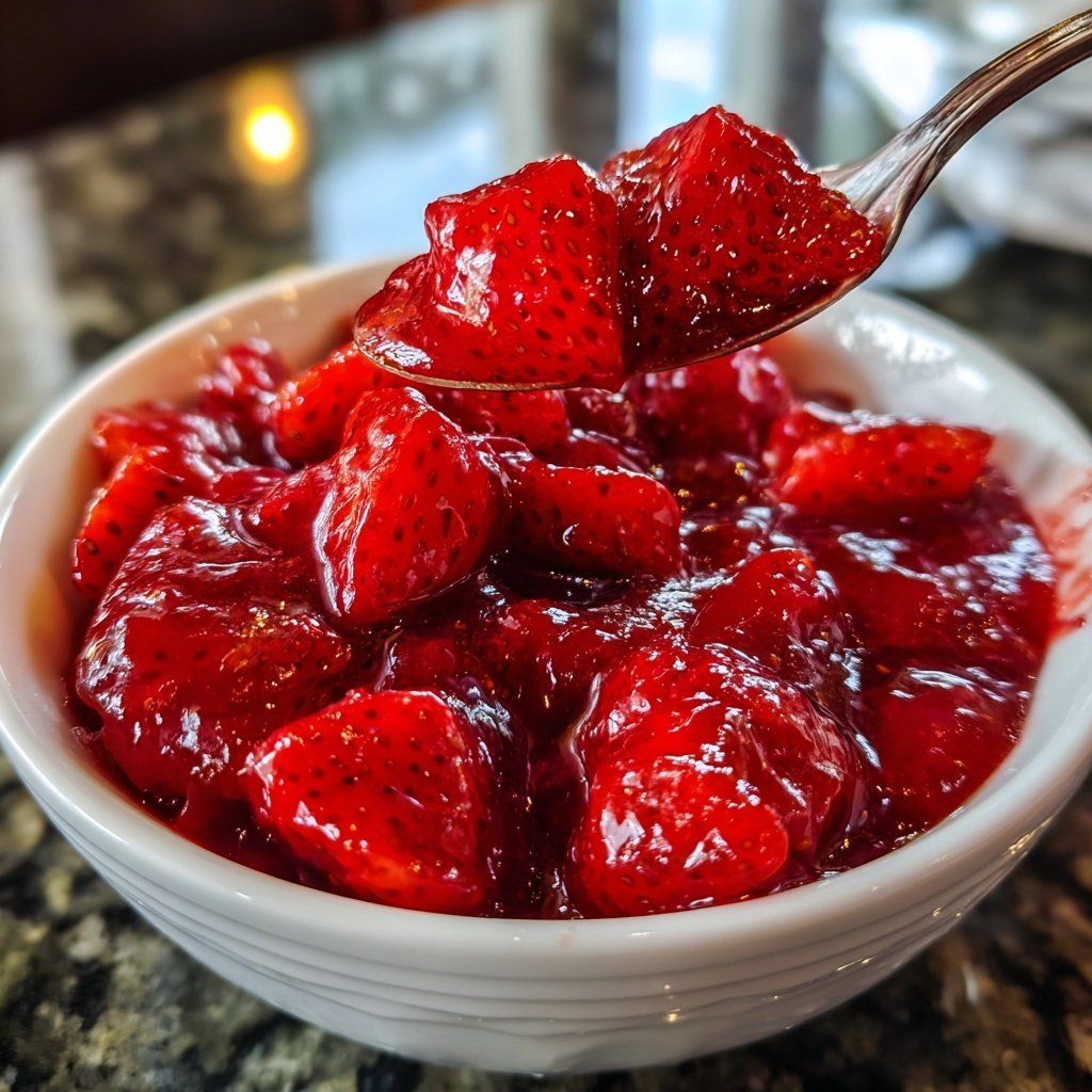 Fresh Strawberry Compote