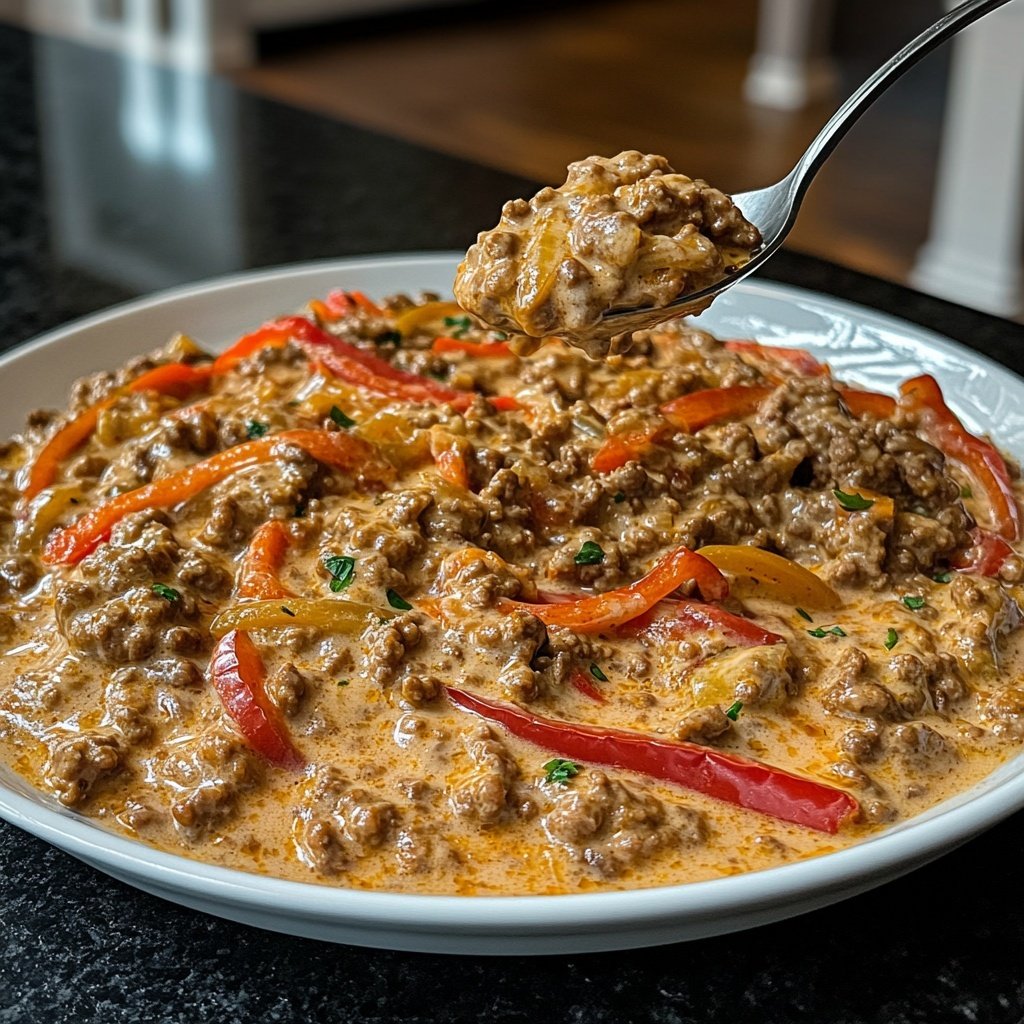 Ground Beef Skillet Creamy