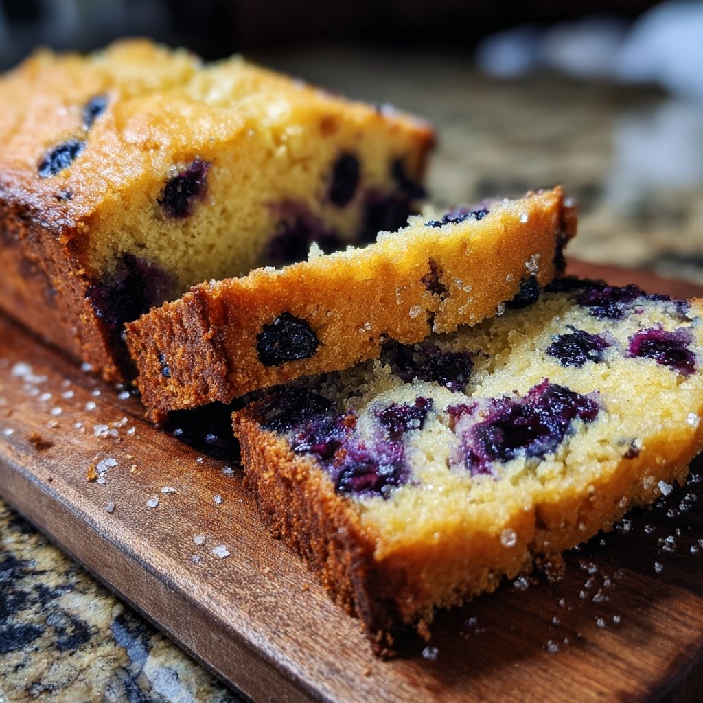 Blueberry Lemon Tea Bread