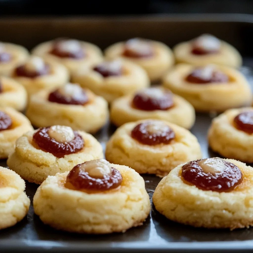Classic Butter Thumbprint Cookies