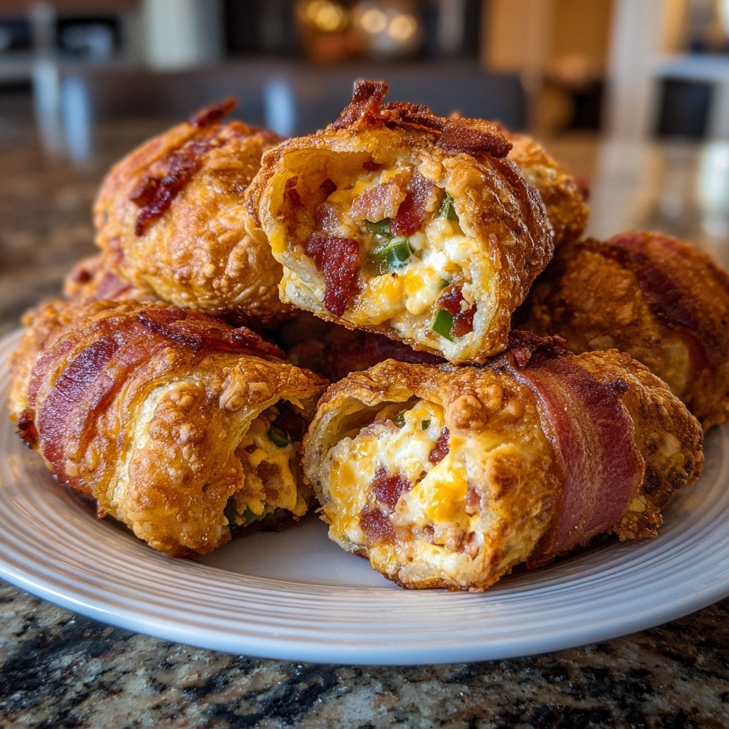 Jalapeno Poppers Wrapped in Pastry