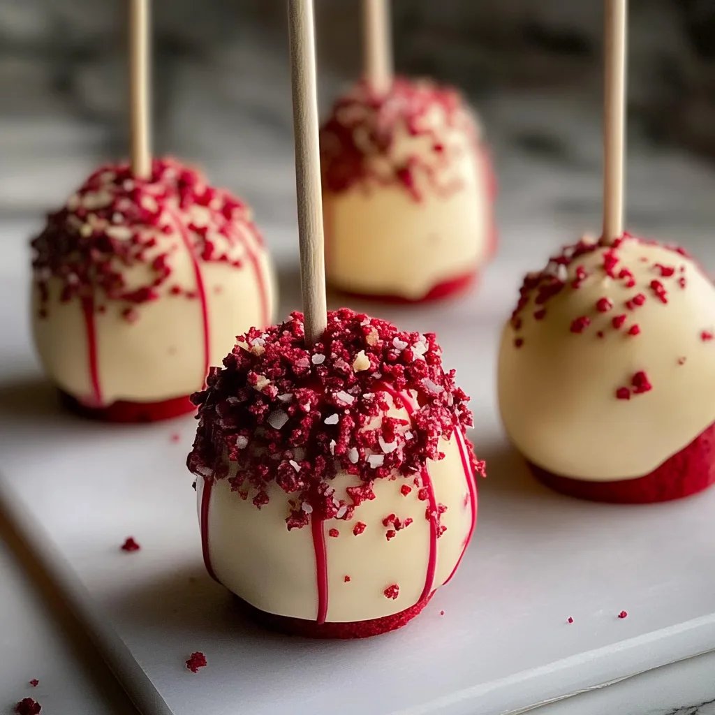 Red Velvet Cake Pops
