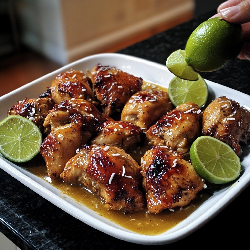Budget-Friendly Slow Cooker Coconut Lime Chicken