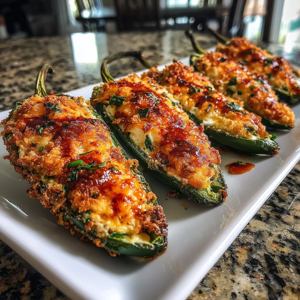 Jalapeno Poppers with Jalapeno Jam
