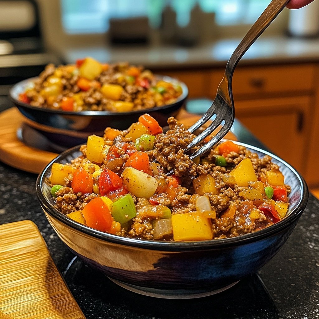 Ground Beef Dinner Bowls