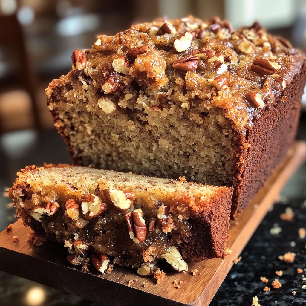 Banana Bread with Pecans Recipe