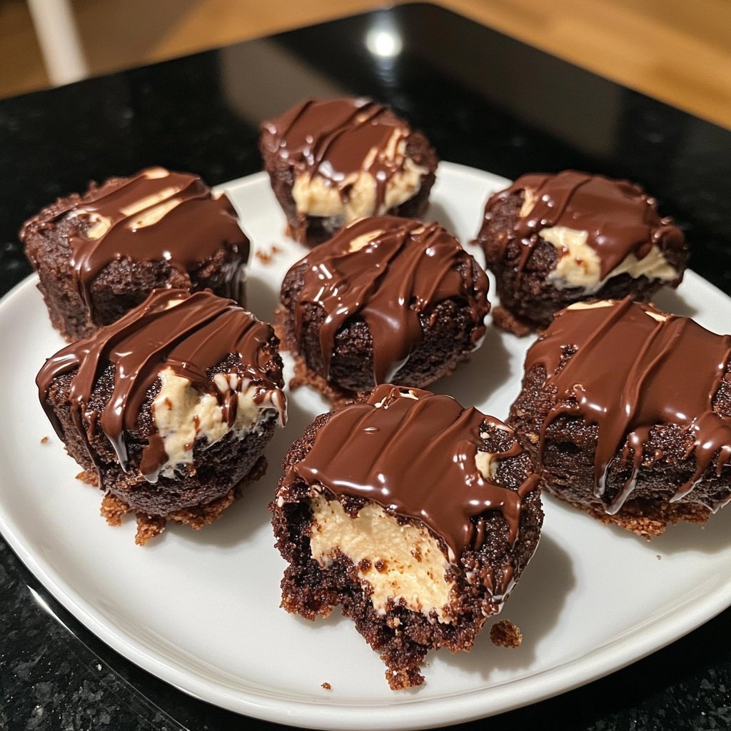 Choco Cheesecake Cookie Bites