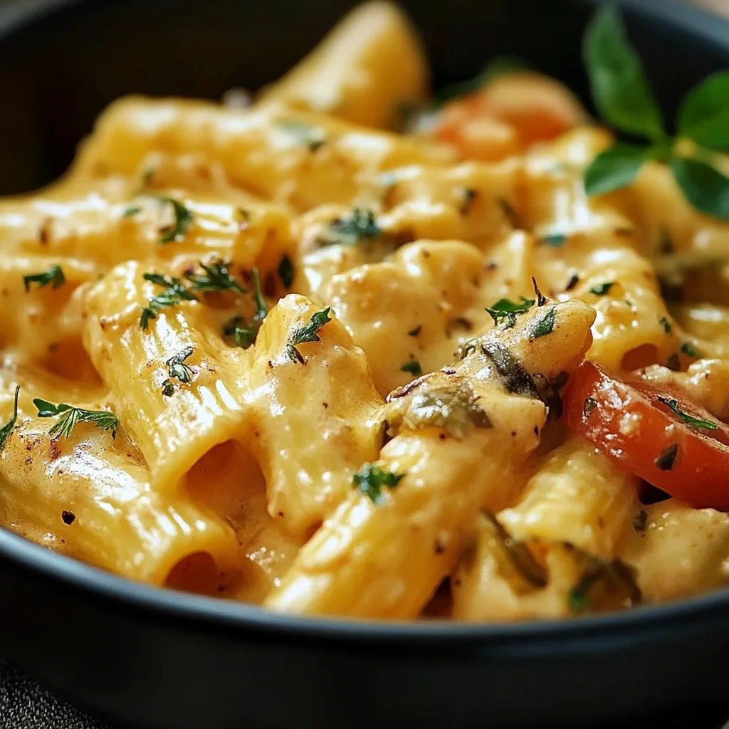 Quick & Easy Radiatore Pasta in a Creamy Sauce